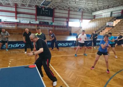 Narodowy Program Rozwoju Tenisa Stołowego 2018. Szkolenie w Brzegu Dolnym 28.06-1.07.2018 12